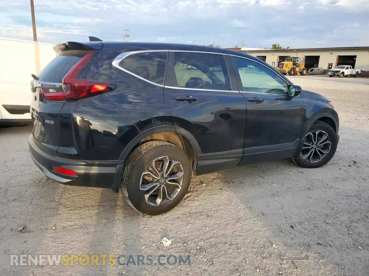 3 fotografías del automóvil dañado 5J6RW2H8XML002686 HONDA CRV 2021