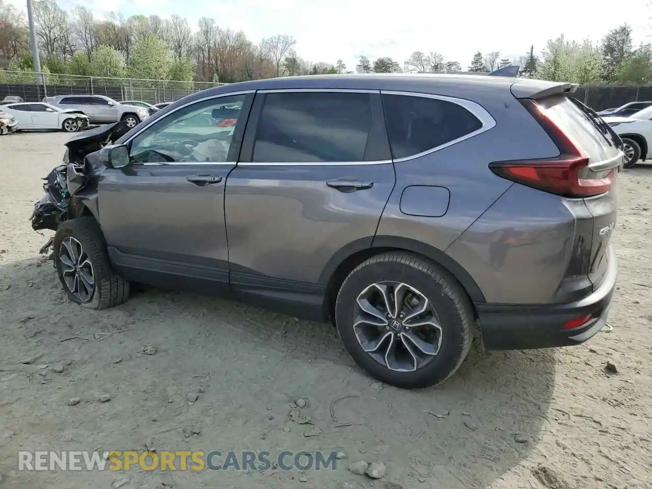 2 Photograph of a damaged car 5J6RW2H8XML014756 HONDA CRV 2021