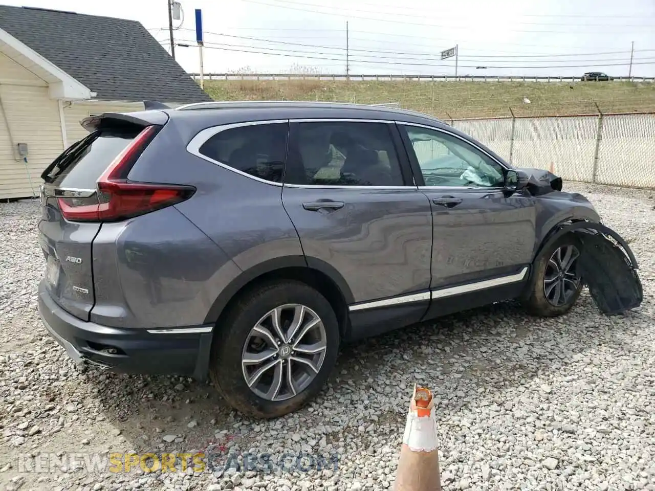 3 Photograph of a damaged car 5J6RW2H95ML004791 HONDA CRV 2021