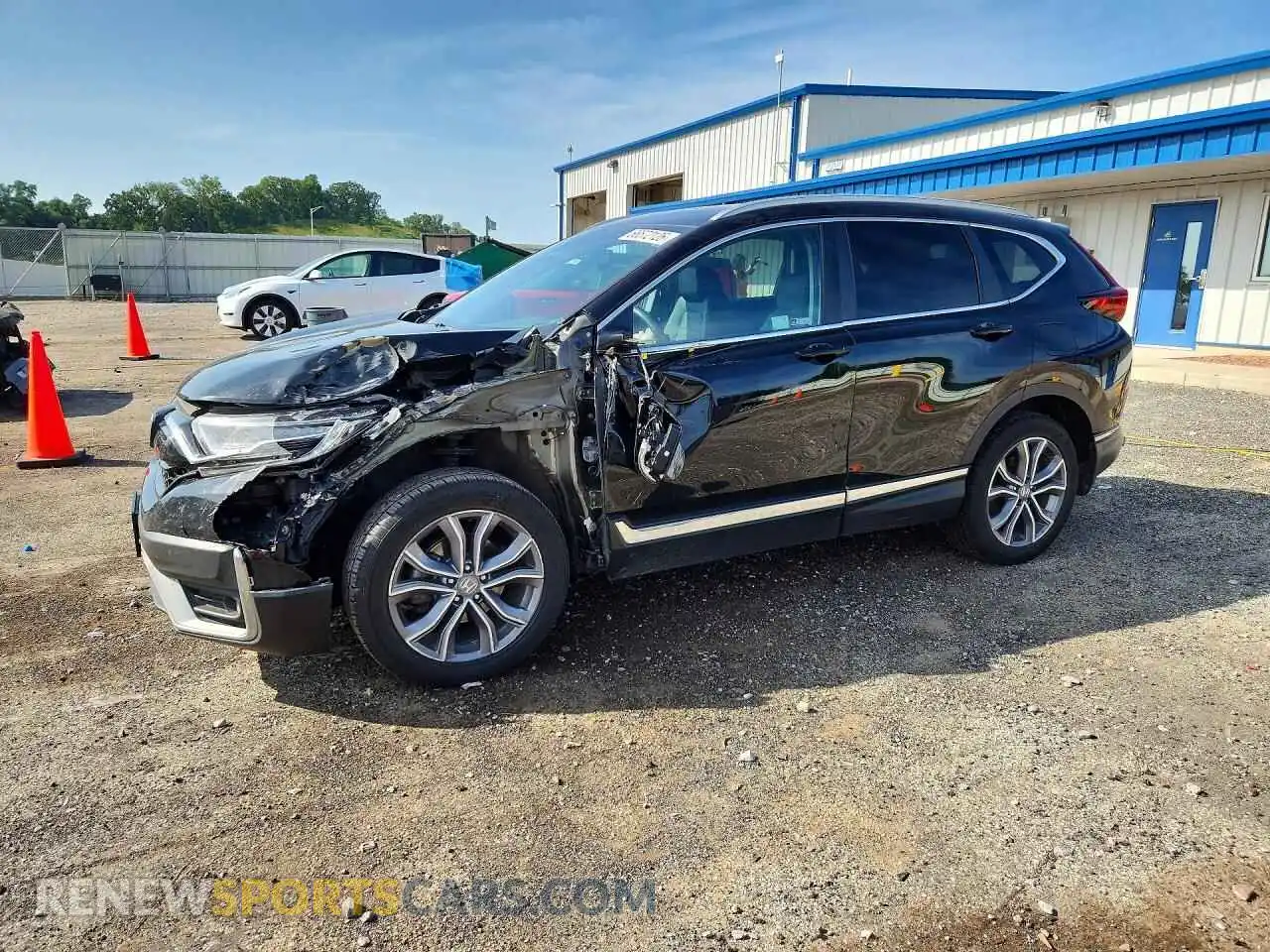 1 Photograph of a damaged car 5J6RW2H99ML003112 HONDA CRV 2021