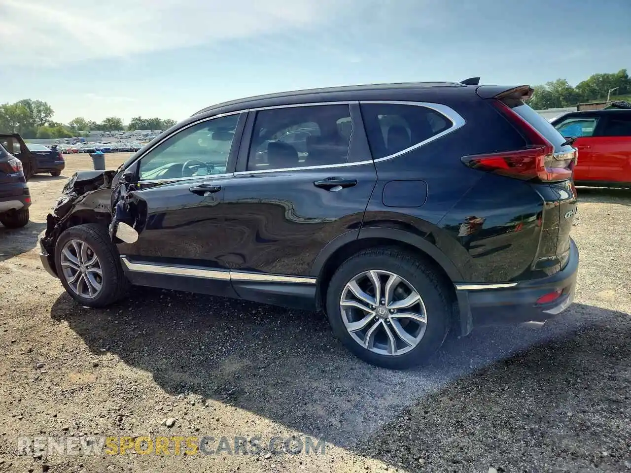 2 Photograph of a damaged car 5J6RW2H99ML003112 HONDA CRV 2021