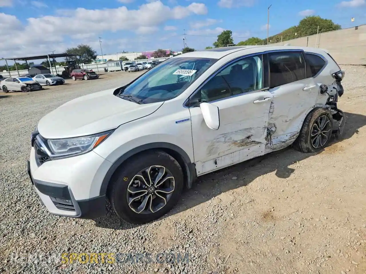 1 fotografías del automóvil dañado 7FART6H50ME019144 HONDA CRV 2021