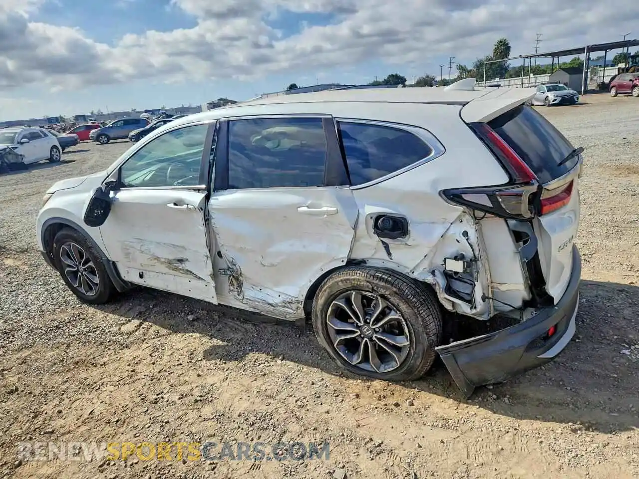 2 fotografías del automóvil dañado 7FART6H50ME019144 HONDA CRV 2021