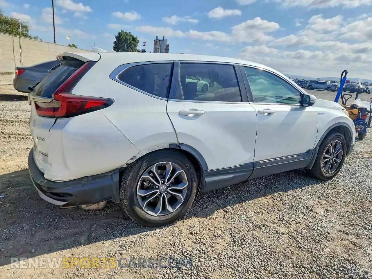 3 fotografías del automóvil dañado 7FART6H50ME019144 HONDA CRV 2021