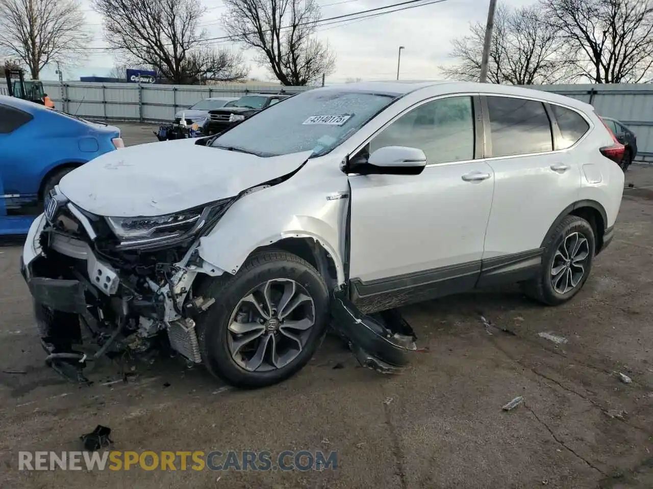 1 Photograph of a damaged car 7FART6H53ME021566 HONDA CRV 2021