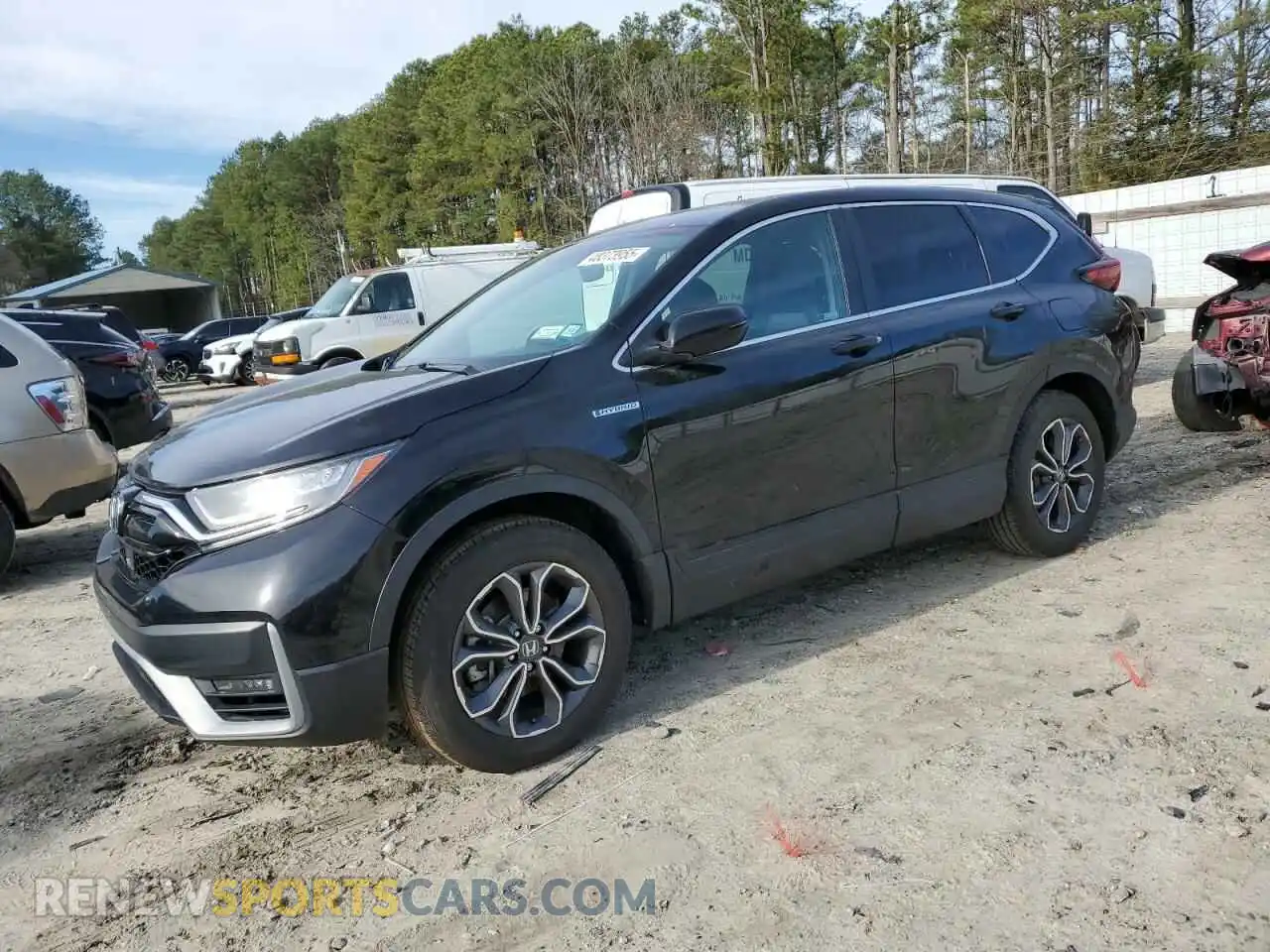 1 Photograph of a damaged car 7FART6H54ME001729 HONDA CRV 2021