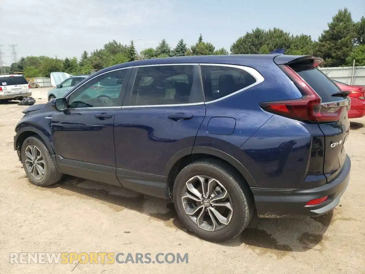 2 Фотография поврежденного автомобиля 7FART6H54ME015551 HONDA CRV 2021