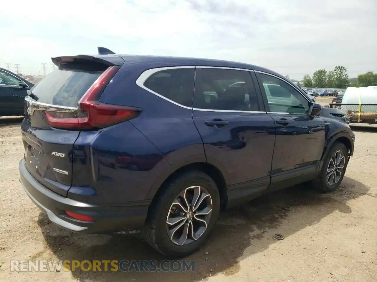 3 Фотография поврежденного автомобиля 7FART6H54ME015551 HONDA CRV 2021