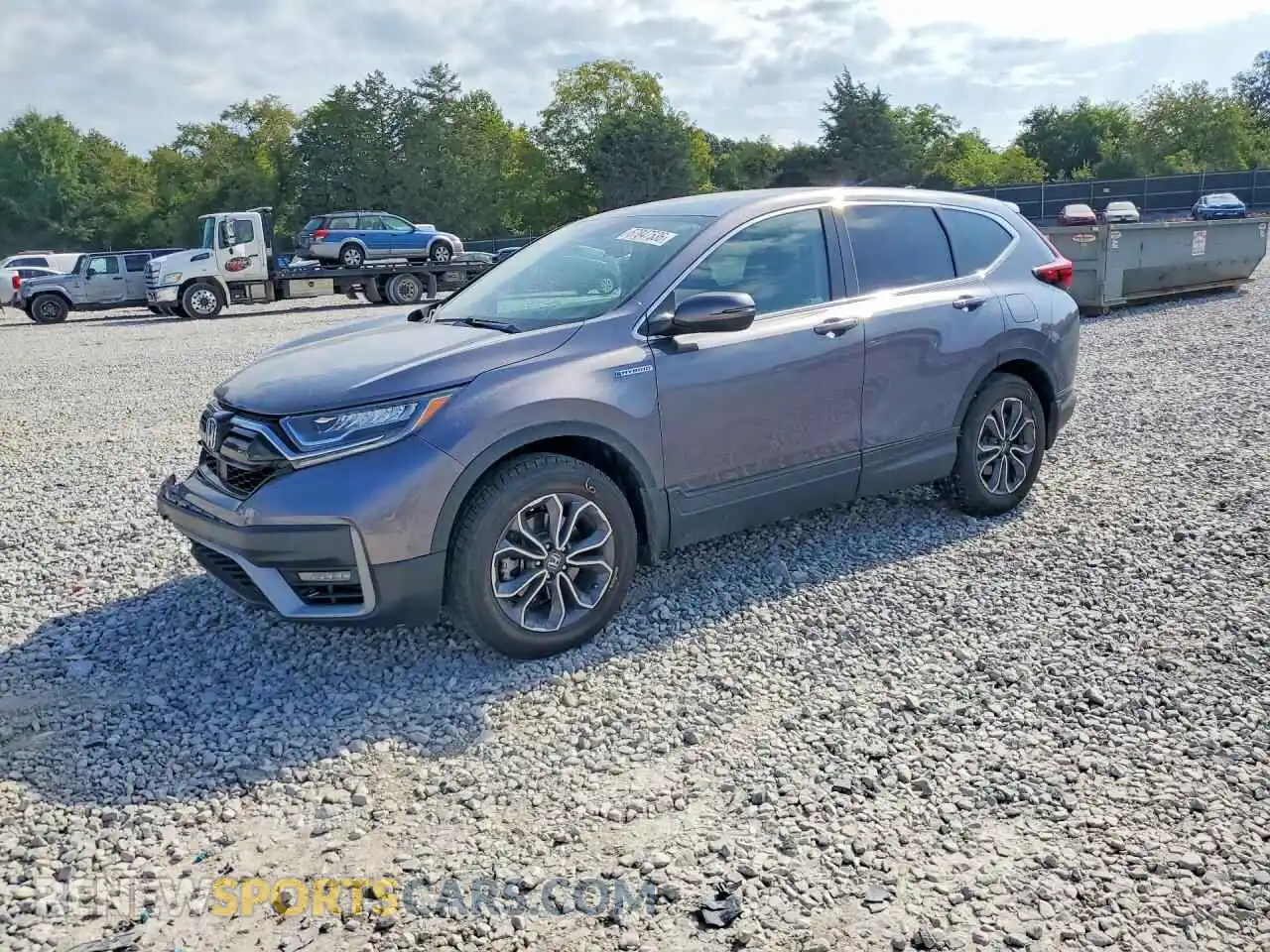 1 Photograph of a damaged car 7FART6H55ME035095 HONDA CRV 2021