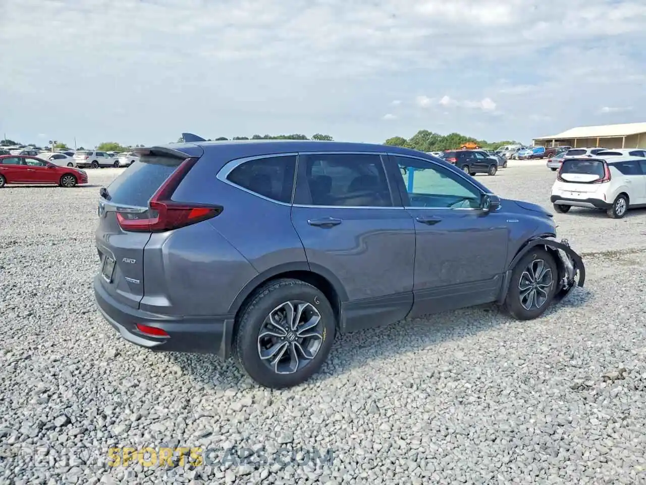 3 Photograph of a damaged car 7FART6H55ME035095 HONDA CRV 2021