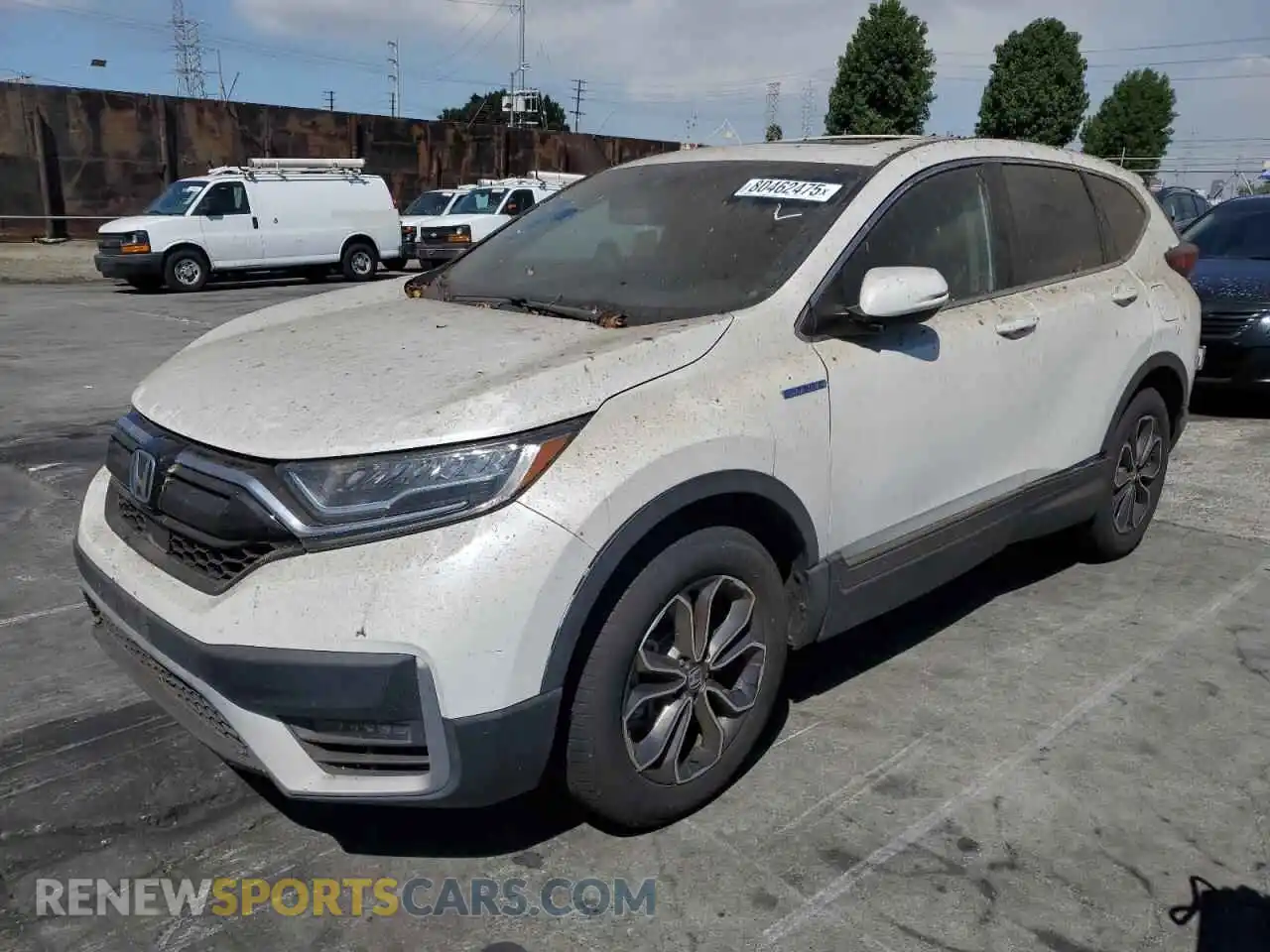 1 Photograph of a damaged car 7FART6H56ME007144 HONDA CRV 2021
