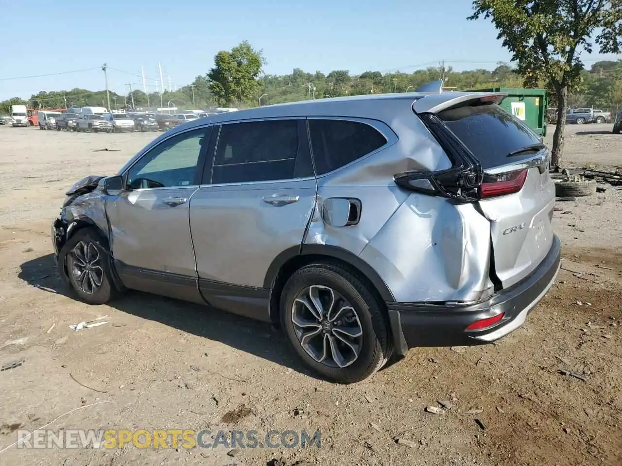 2 Photograph of a damaged car 7FART6H56ME016393 HONDA CRV 2021