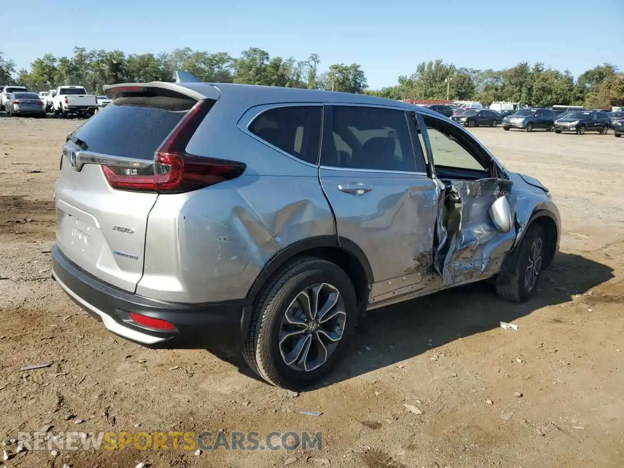 3 Photograph of a damaged car 7FART6H56ME016393 HONDA CRV 2021