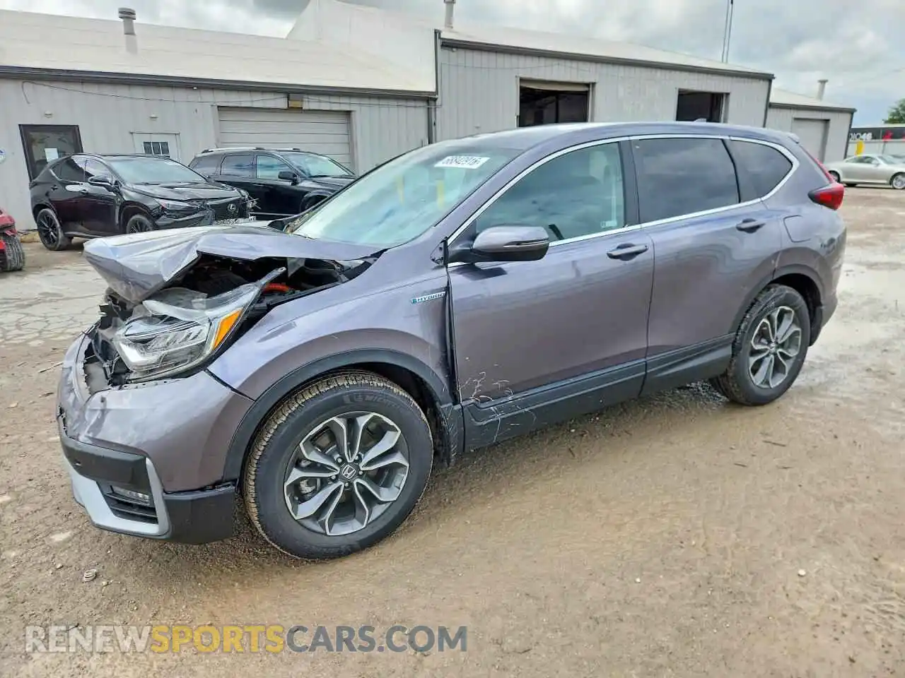 1 Photograph of a damaged car 7FART6H57ME026043 HONDA CRV 2021