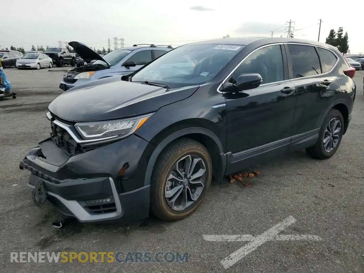 1 Photograph of a damaged car 7FART6H59ME014914 HONDA CRV 2021