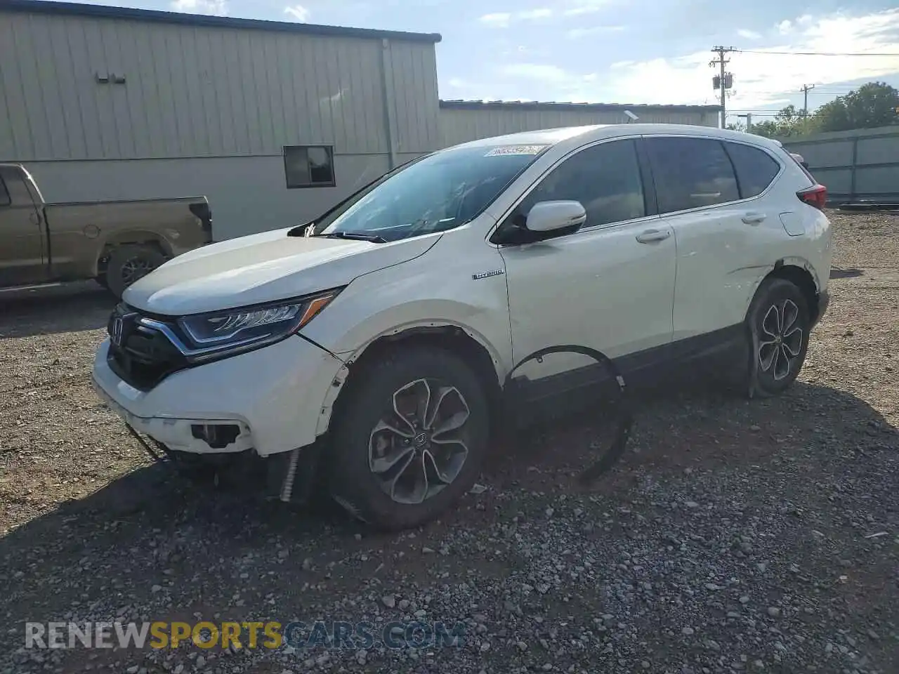 1 Photograph of a damaged car 7FART6H59ME032409 HONDA CRV 2021