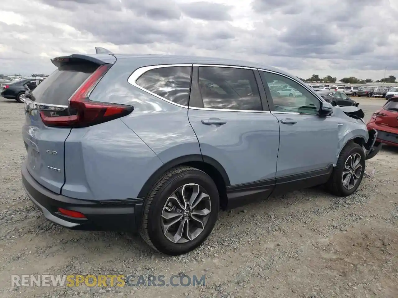 3 fotografías del automóvil dañado 7FART6H82ME005711 HONDA CRV 2021