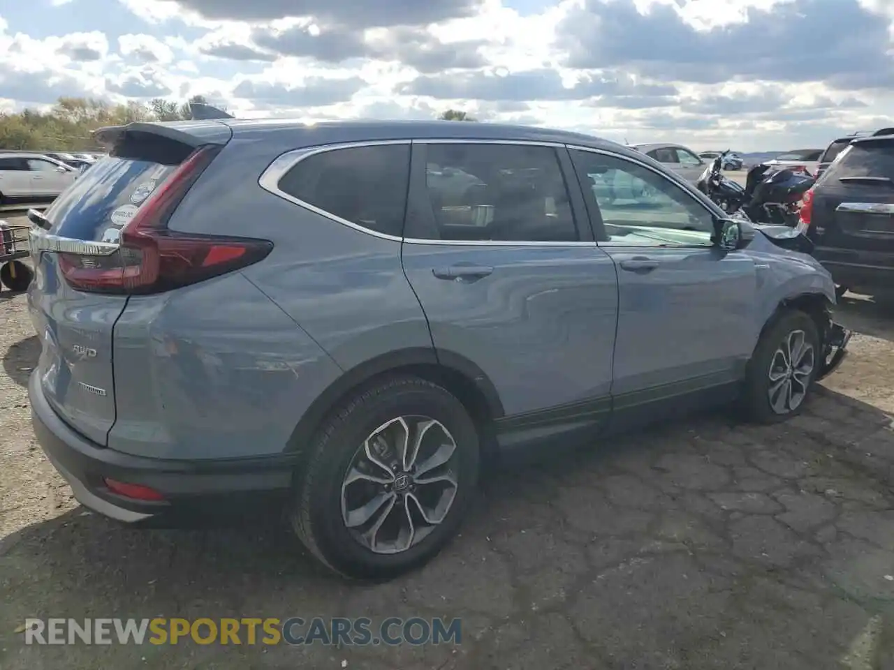 3 Photograph of a damaged car 7FART6H82ME024503 HONDA CRV 2021