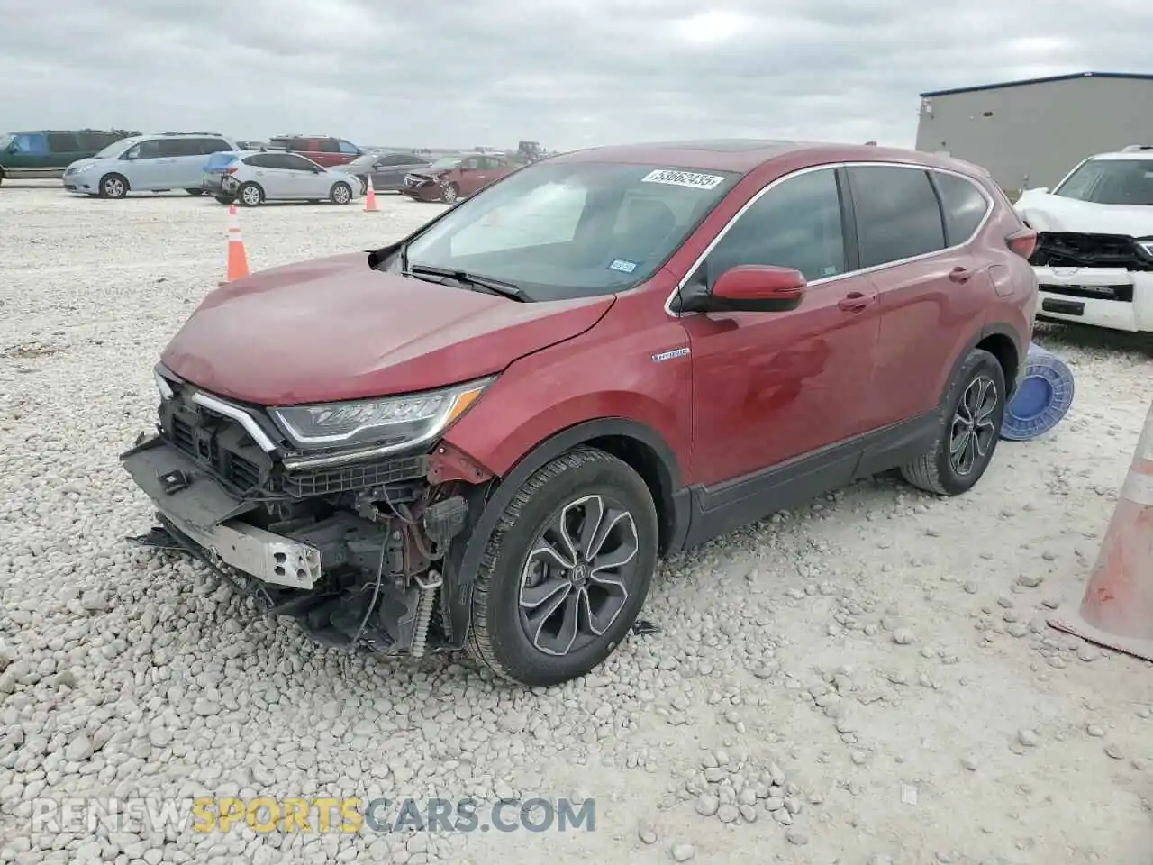 1 Фотография поврежденного автомобиля 7FART6H83ME019648 HONDA CRV 2021