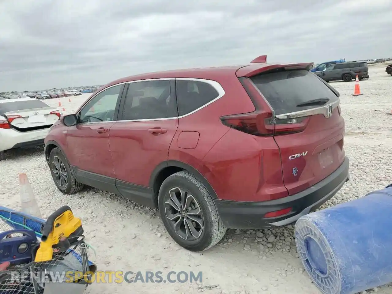 2 Фотография поврежденного автомобиля 7FART6H83ME019648 HONDA CRV 2021