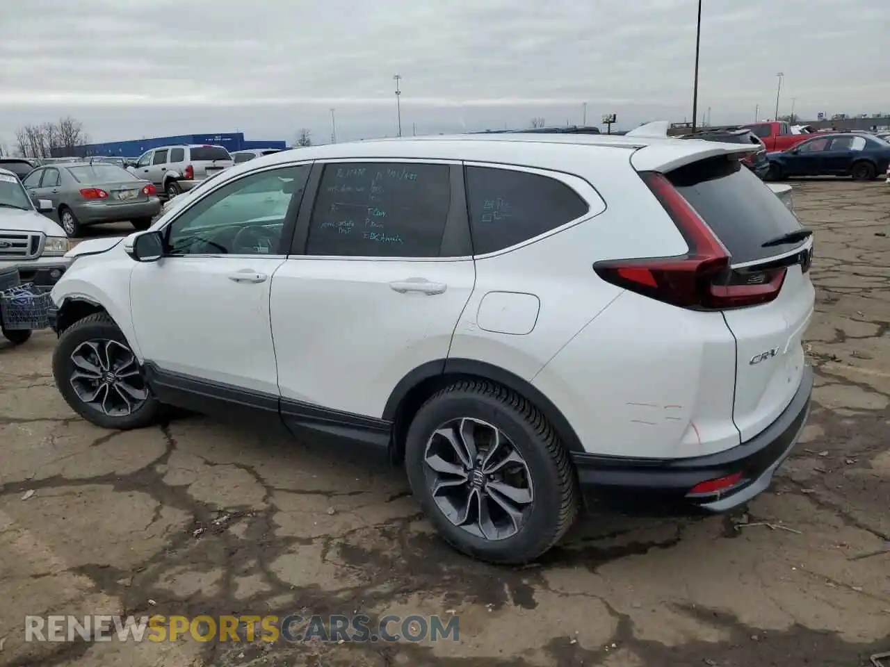 2 Photograph of a damaged car 7FART6H84ME006777 HONDA CRV 2021