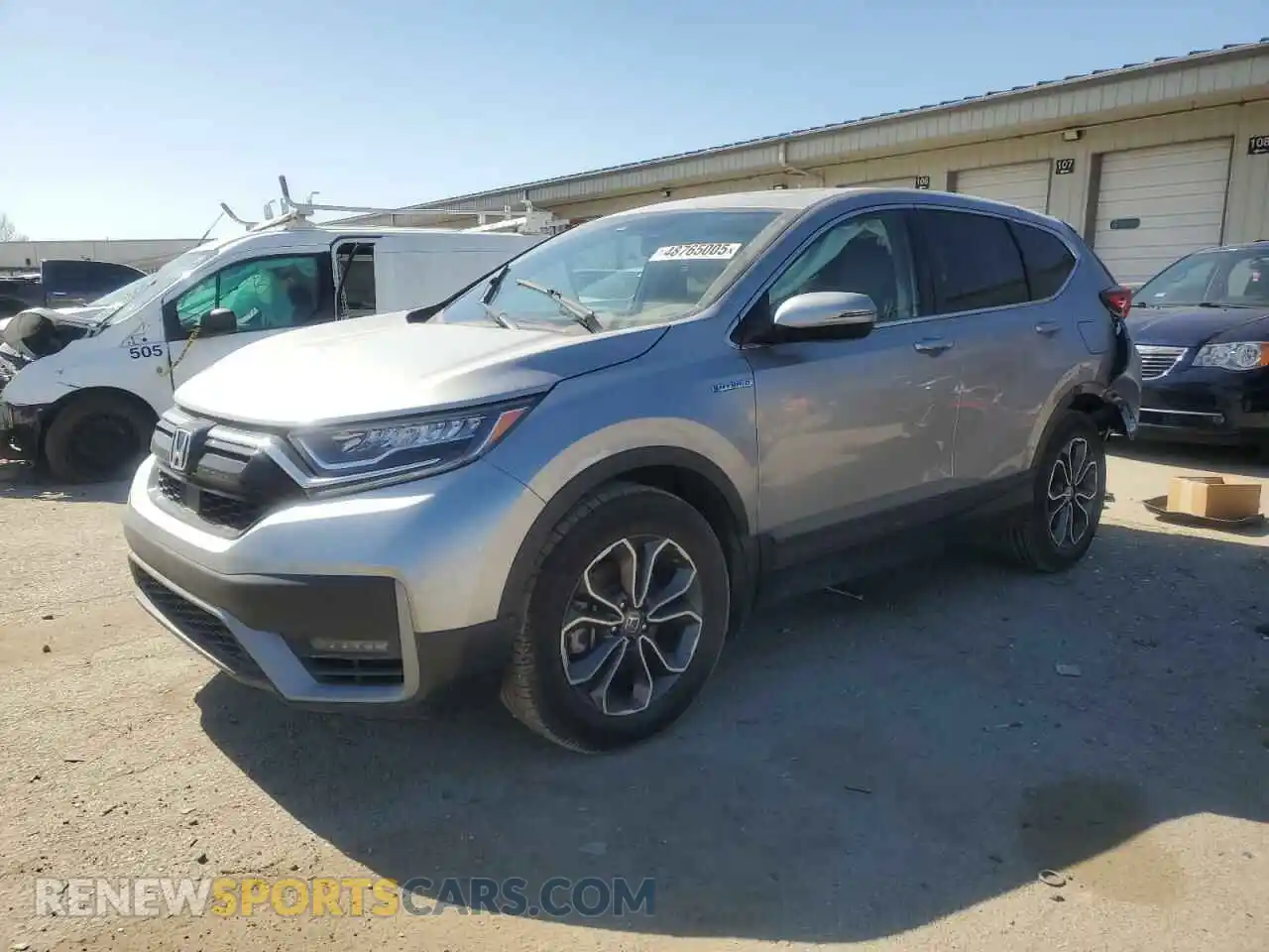 1 Photograph of a damaged car 7FART6H88ME004093 HONDA CRV 2021