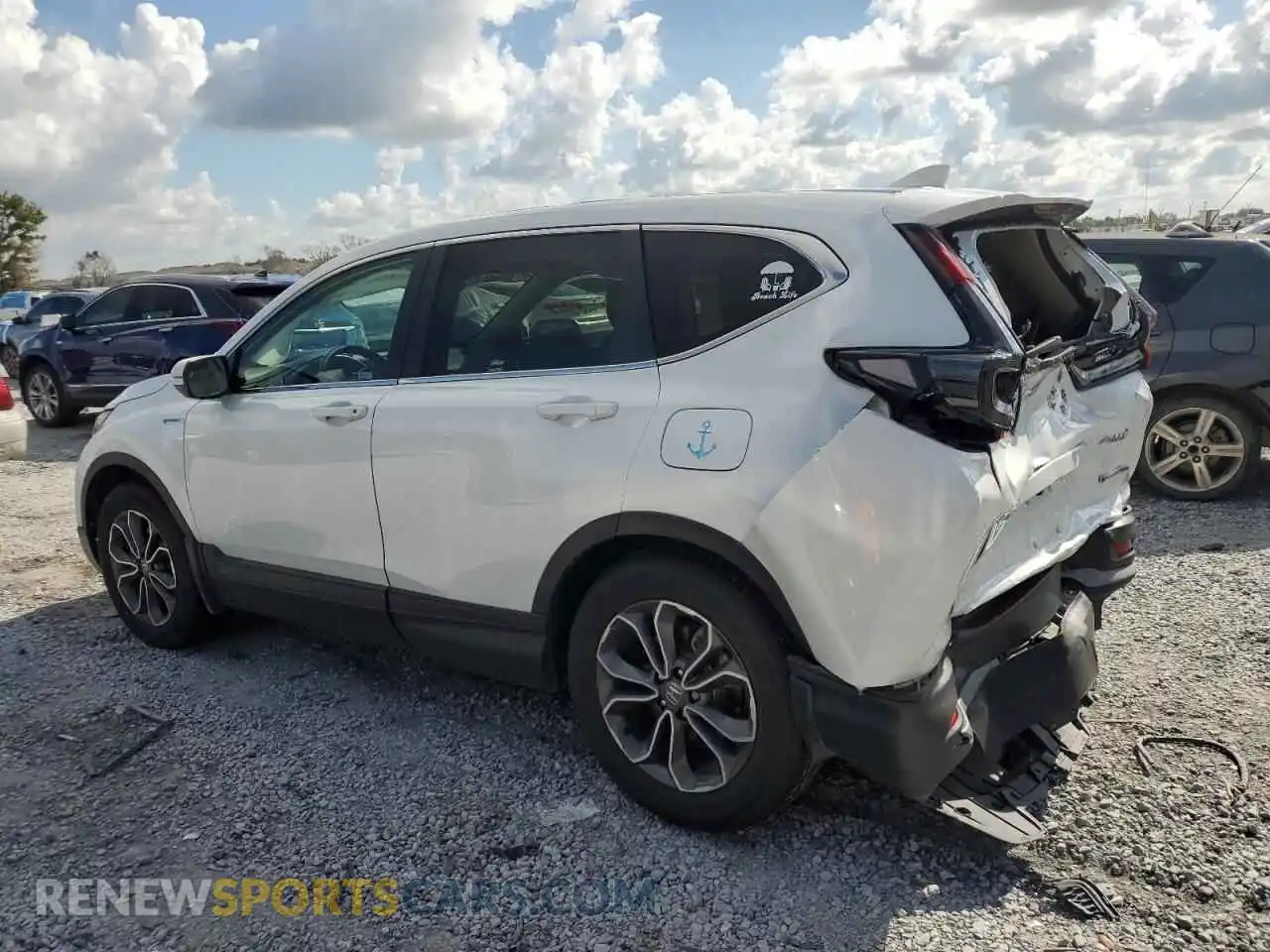2 Photograph of a damaged car 7FART6H89ME009125 HONDA CRV 2021