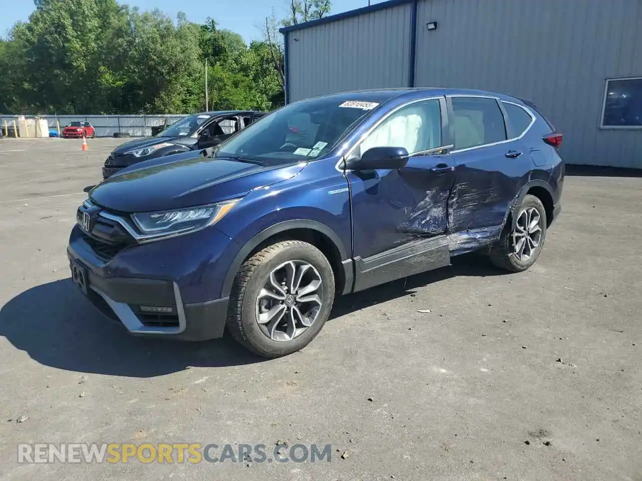 1 Photograph of a damaged car 7FART6H89ME016978 HONDA CRV 2021