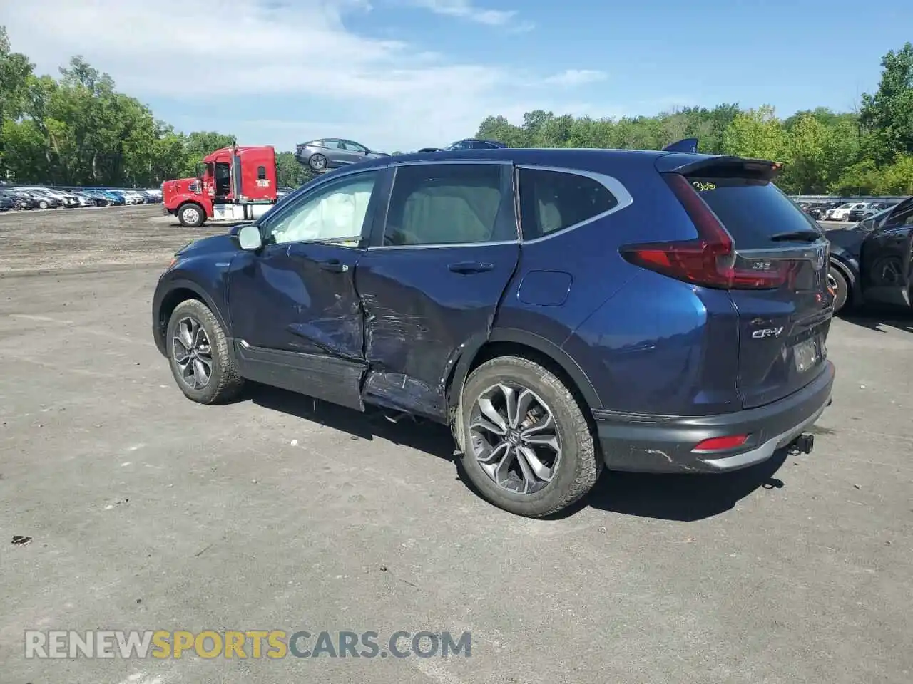 2 Photograph of a damaged car 7FART6H89ME016978 HONDA CRV 2021