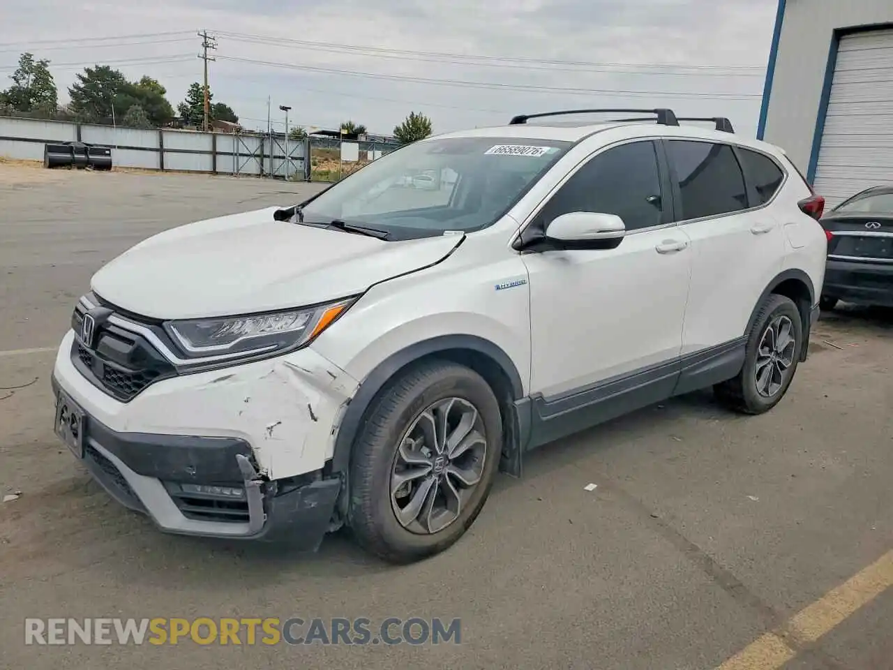 1 Photograph of a damaged car 7FART6H89ME036275 HONDA CRV 2021