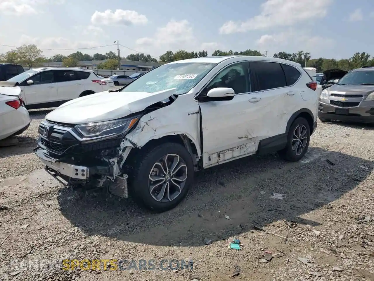 1 Photograph of a damaged car 7FART6H8XME029111 HONDA CRV 2021