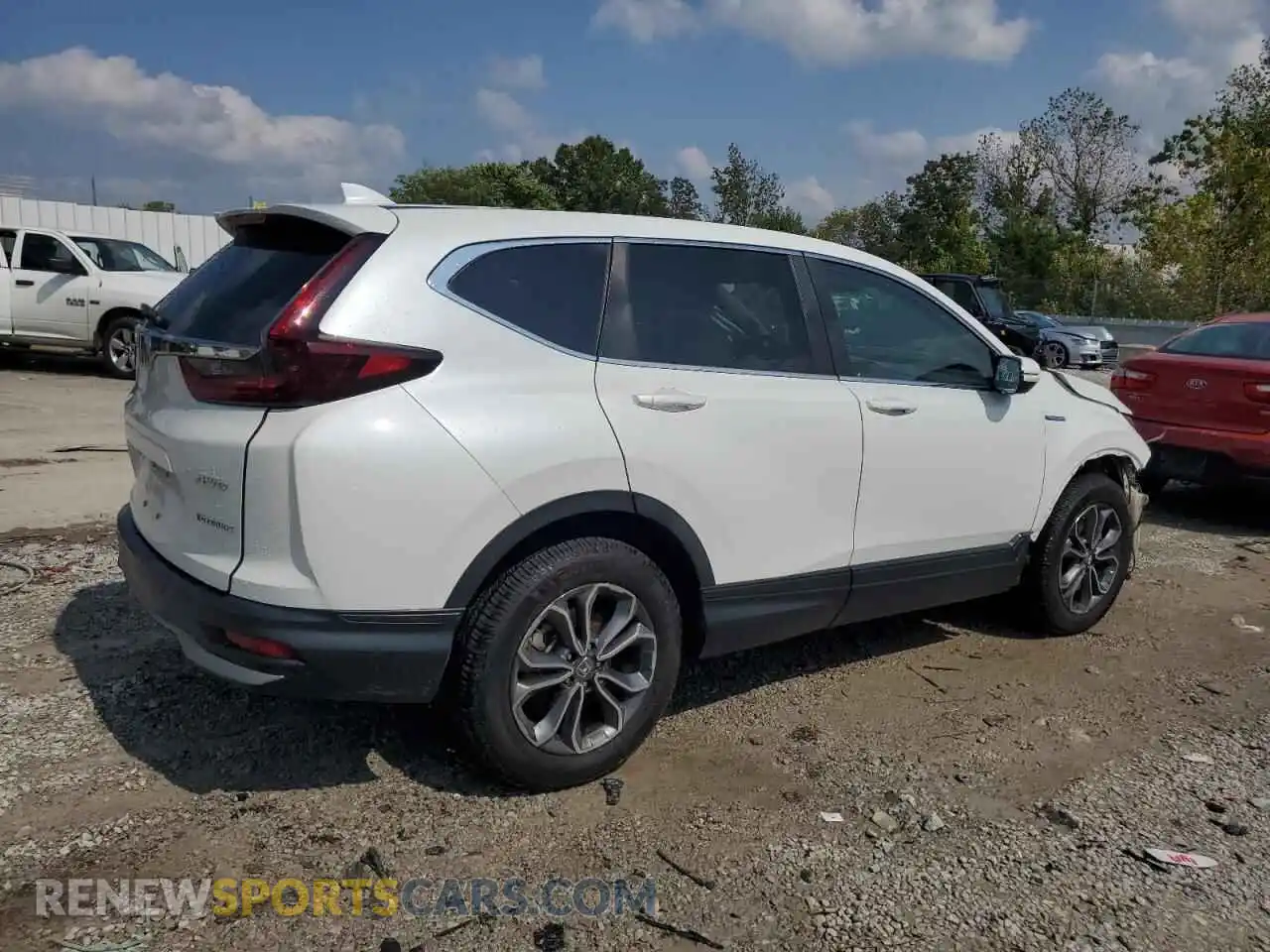 3 Photograph of a damaged car 7FART6H8XME029111 HONDA CRV 2021