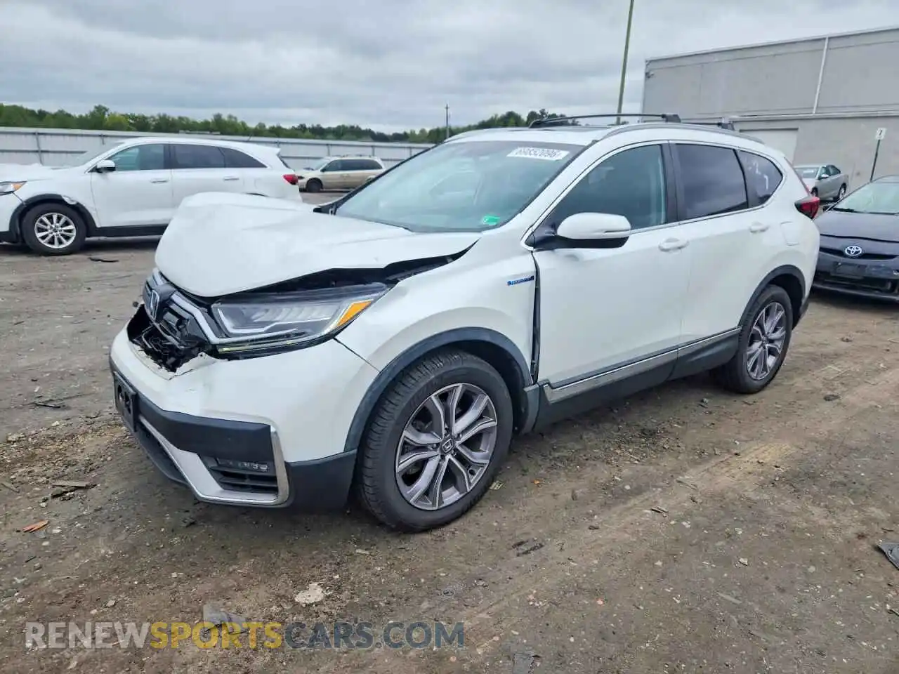 1 Photograph of a damaged car 7FART6H91ME038546 HONDA CRV 2021