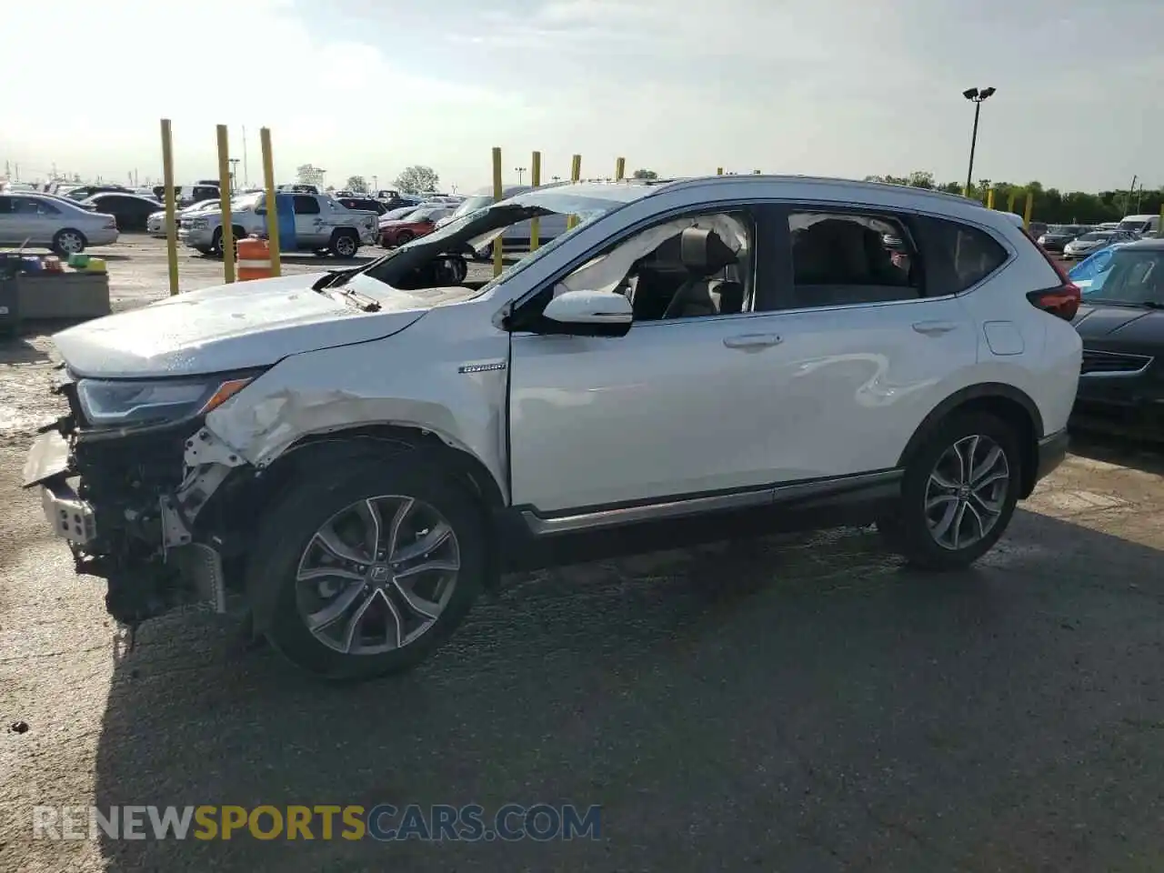 1 Photograph of a damaged car 7FART6H92ME002266 HONDA CRV 2021
