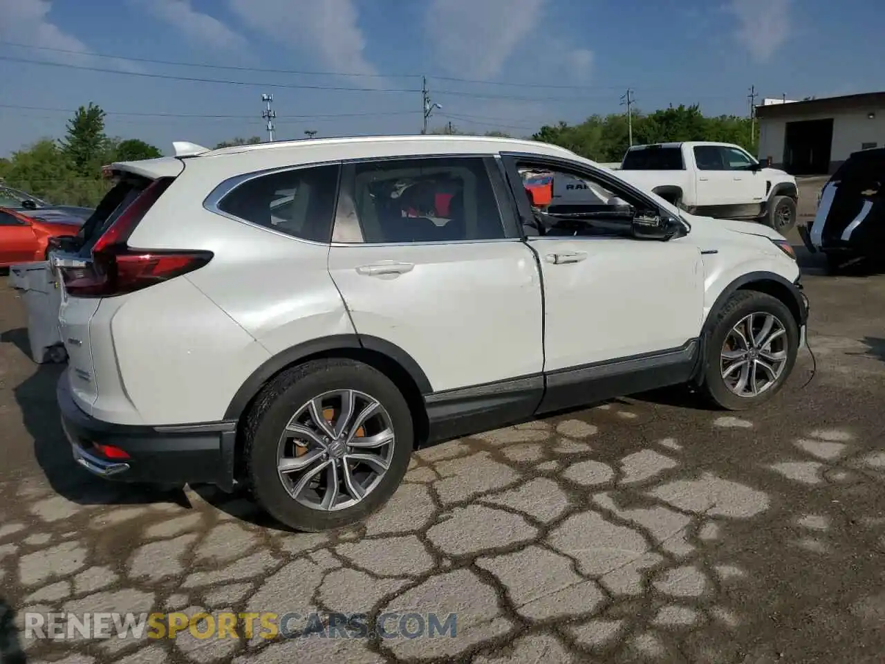 3 Photograph of a damaged car 7FART6H92ME002266 HONDA CRV 2021