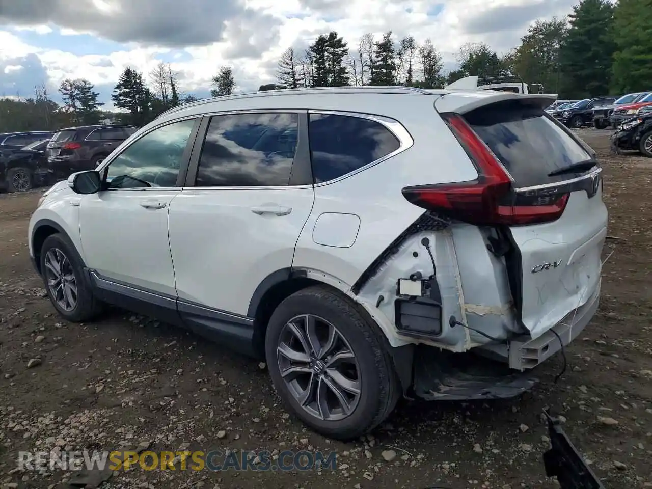 2 Photograph of a damaged car 7FART6H92ME020069 HONDA CRV 2021