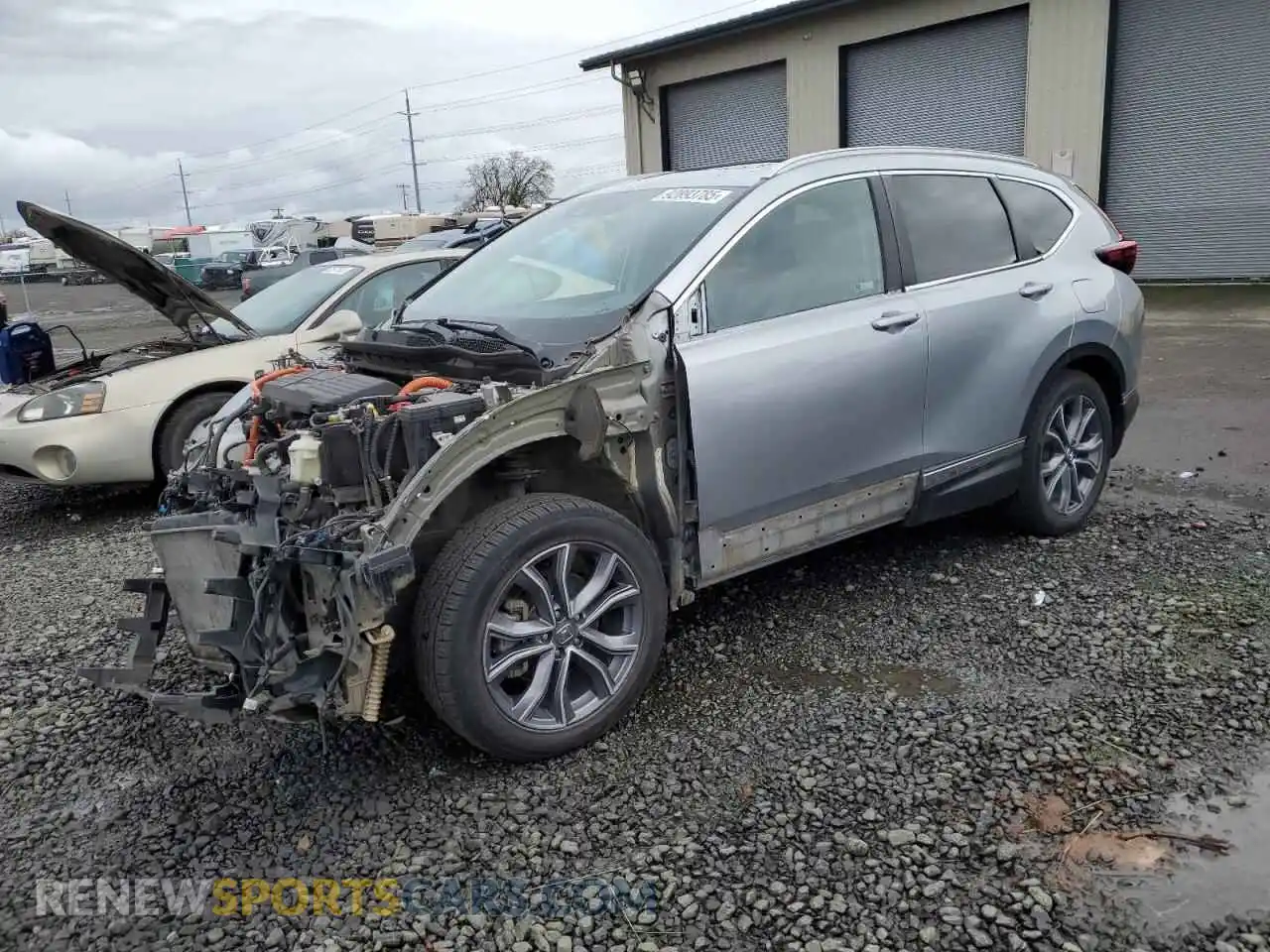 1 Photograph of a damaged car 7FART6H92ME020363 HONDA CRV 2021
