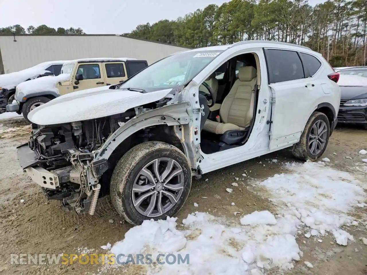 1 fotografías del automóvil dañado 7FART6H94ME002284 HONDA CRV 2021