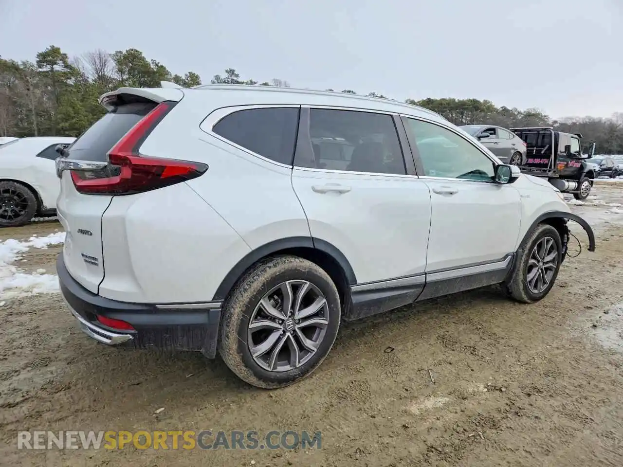 3 fotografías del automóvil dañado 7FART6H94ME002284 HONDA CRV 2021
