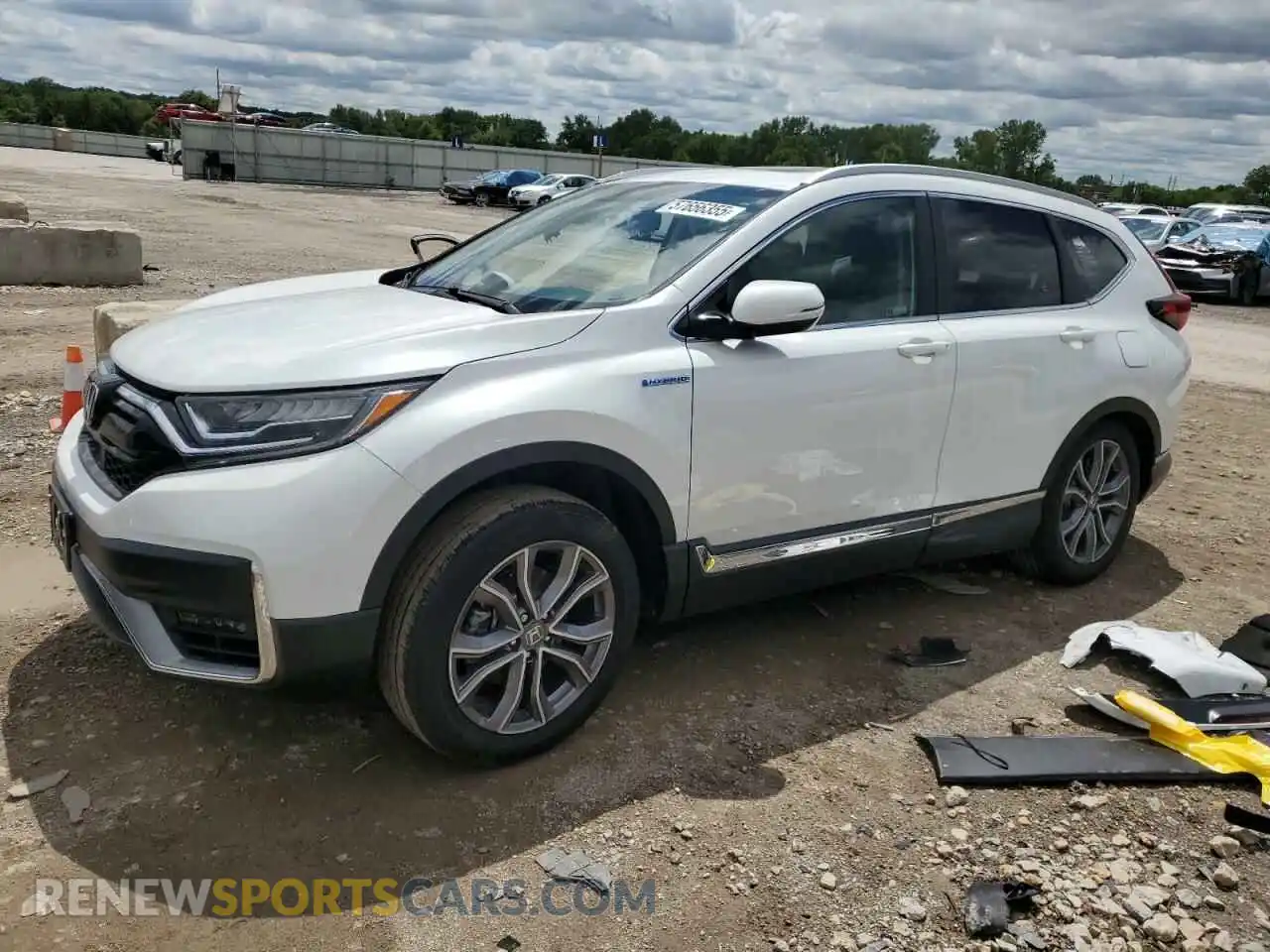 1 Photograph of a damaged car 7FART6H96ME008863 HONDA CRV 2021