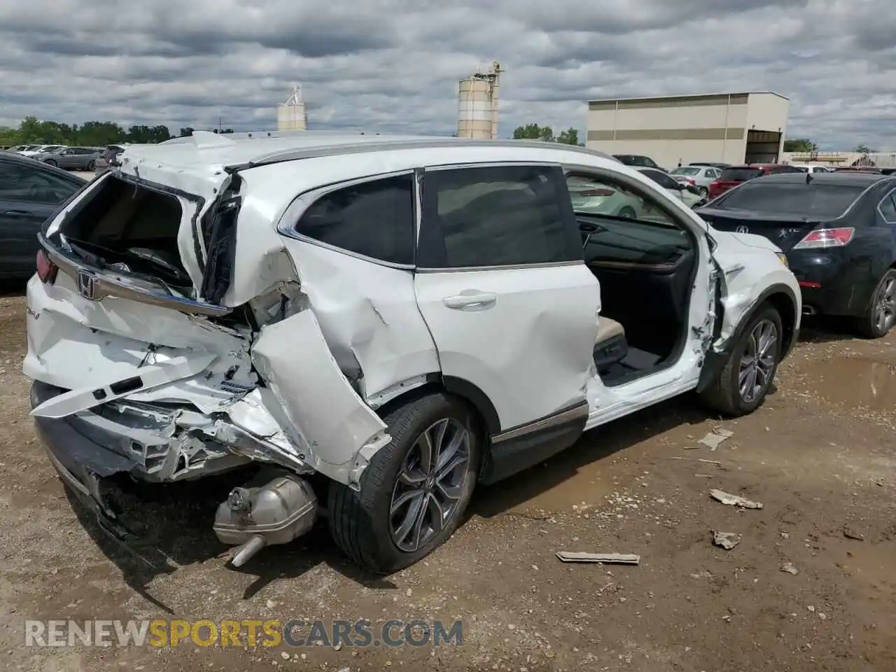 3 Photograph of a damaged car 7FART6H96ME008863 HONDA CRV 2021