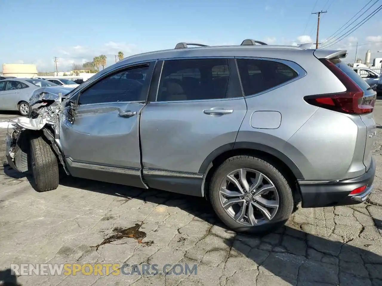 2 Фотография поврежденного автомобиля 7FART6H96ME023606 HONDA CRV 2021