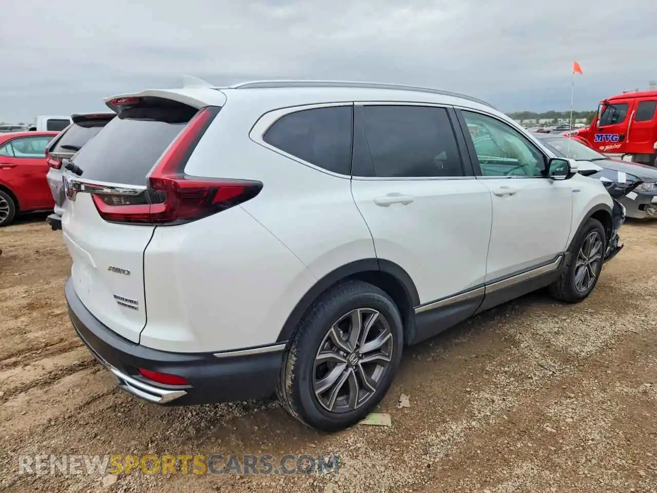 3 fotografías del automóvil dañado 7FART6H9XME005304 HONDA CRV 2021