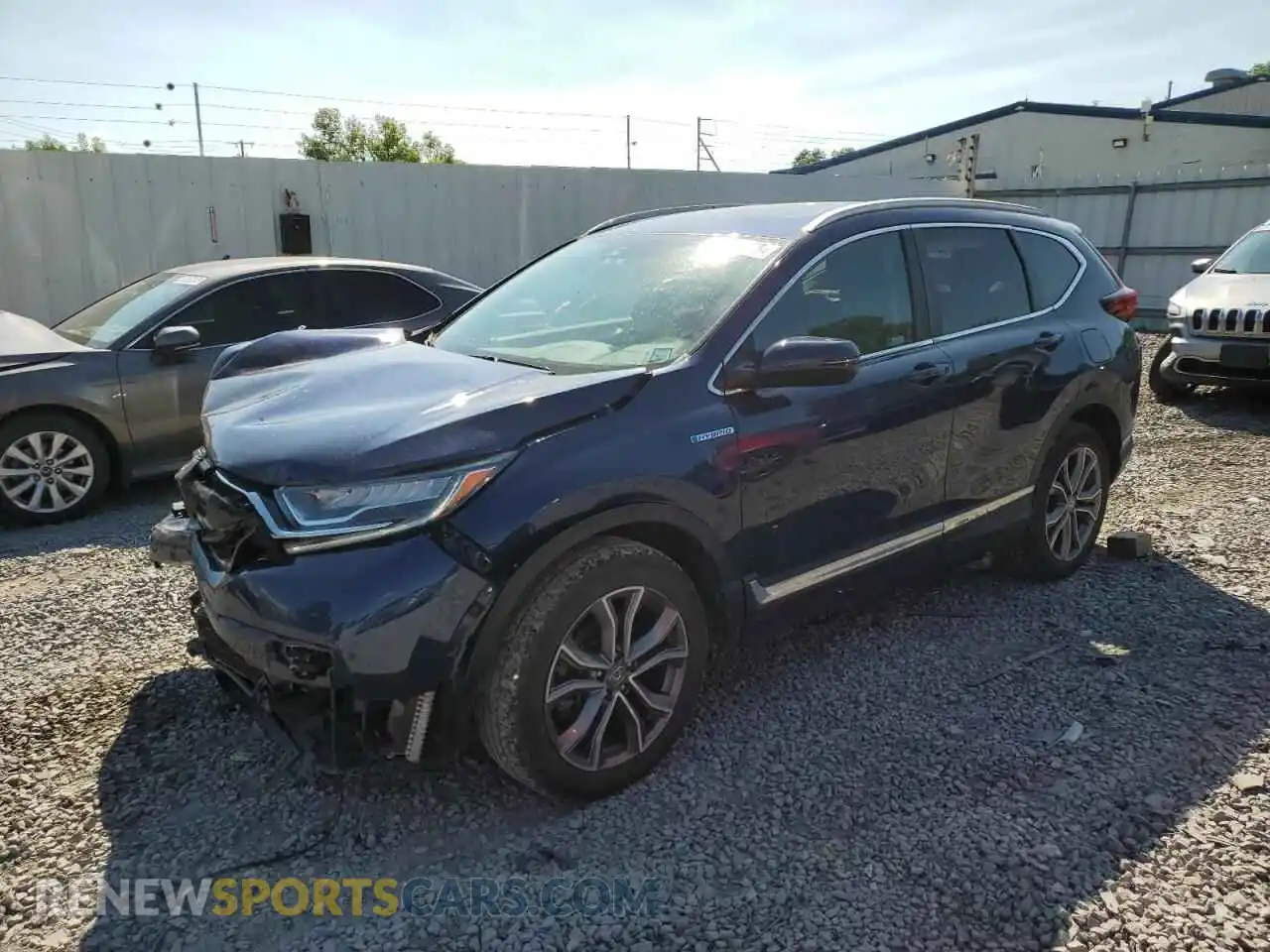 1 Photograph of a damaged car 7FART6H9XME015685 HONDA CRV 2021