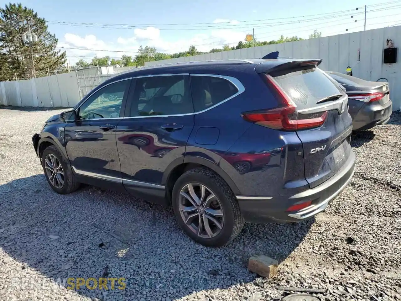 2 Photograph of a damaged car 7FART6H9XME015685 HONDA CRV 2021