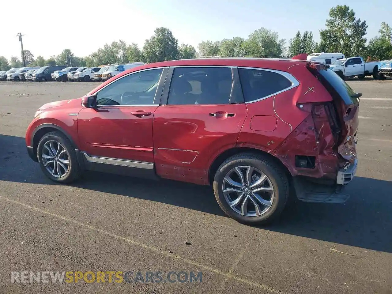 2 Photograph of a damaged car 7FART6H9XME022488 HONDA CRV 2021