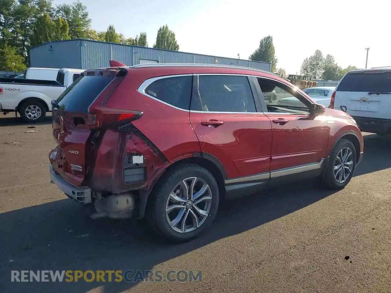 3 Photograph of a damaged car 7FART6H9XME022488 HONDA CRV 2021