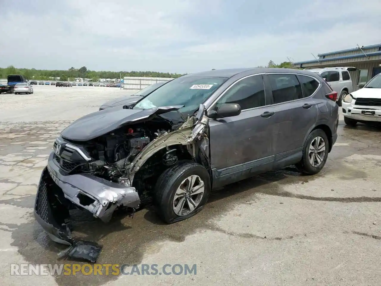 1 Photograph of a damaged car 7FARW1H2XME011553 HONDA CRV 2021
