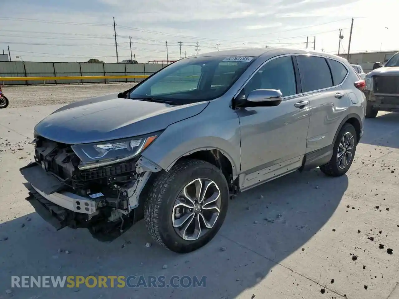 1 Photograph of a damaged car 7FARW1H52ME002307 HONDA CRV 2021