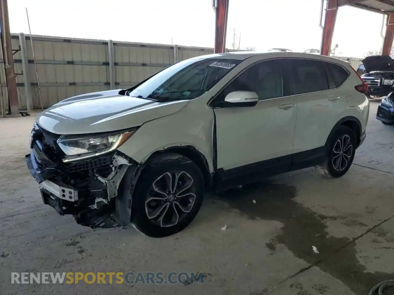1 Photograph of a damaged car 7FARW1H55ME000342 HONDA CRV 2021